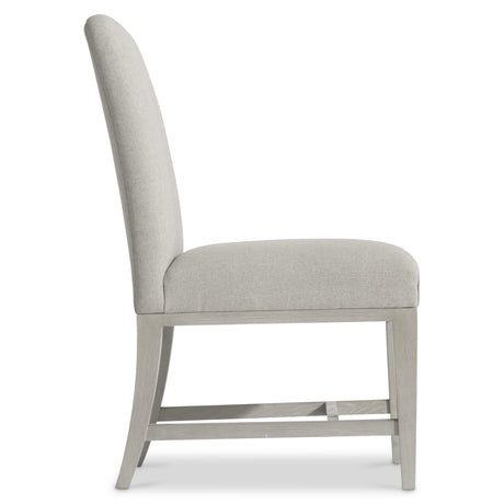 Cornelia Nebbia/Warm Neutral Beige Side Chair - Ornate Home