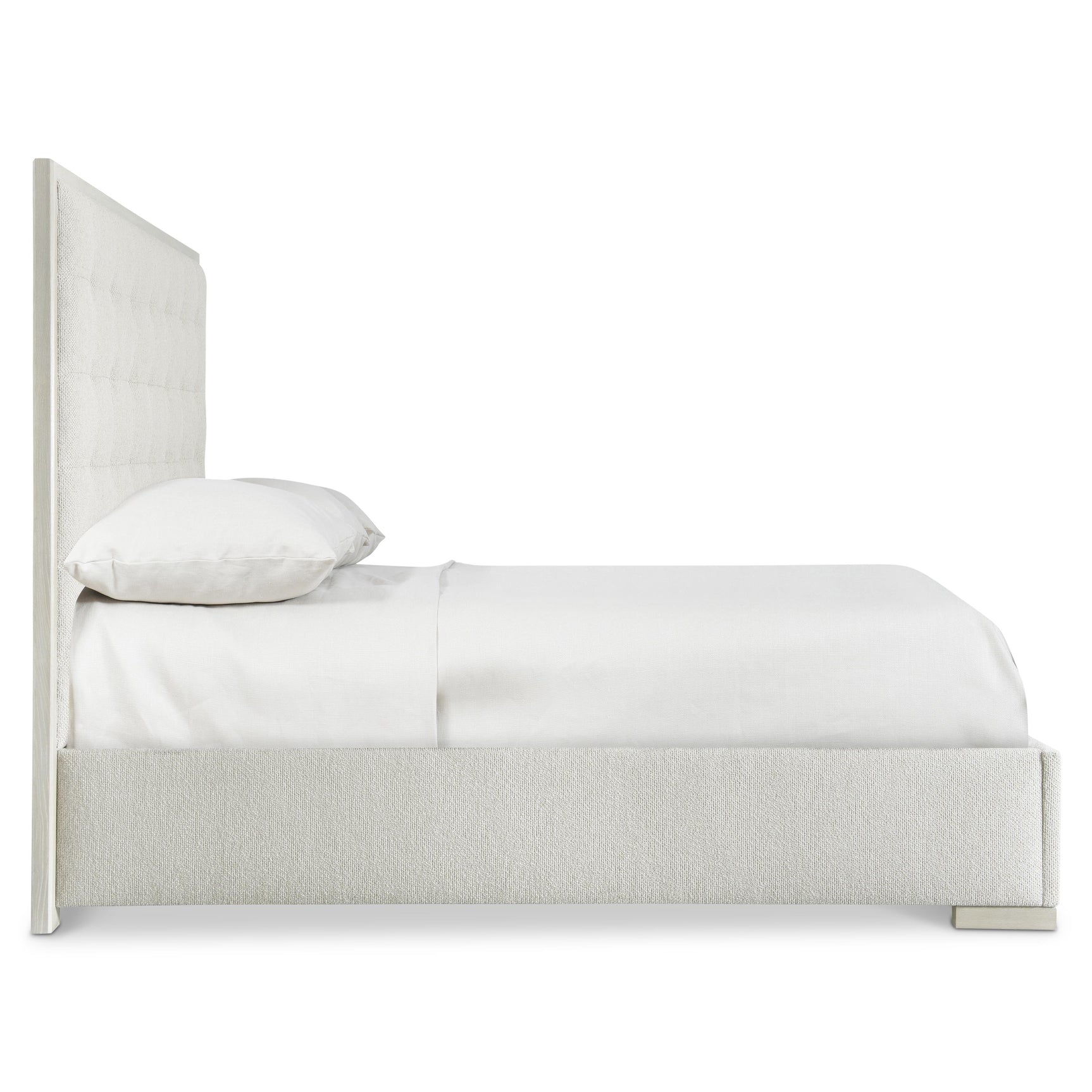 Cornelia Nebbia/White/Cream California King Panel Bed - Ornate Home