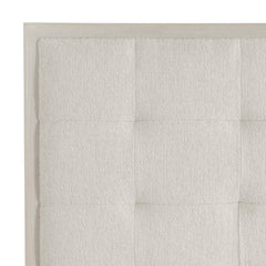 Cornelia Nebbia/White/Cream Panel King Bed - Ornate Home