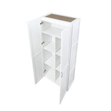 Cornelia Storage Closet 1.0 in White (set of 2) - Ornate Home