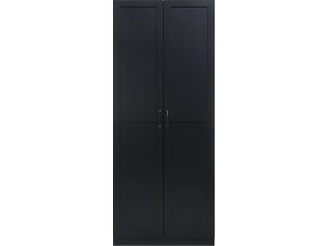 Cornelia Storage Closet 2.0 in Black - Ornate Home