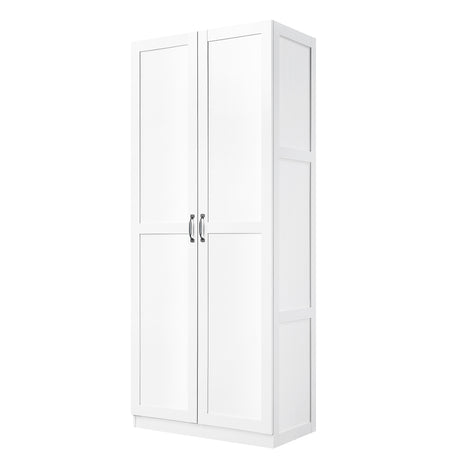 Cornelia Storage Closet 2.0 in White - Ornate Home
