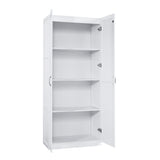 Cornelia Storage Closet 2.0 in White (set of 2) - Ornate Home