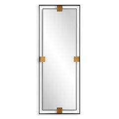 Cornerstone Black/Gold Oversized Mirror - Ornate Home