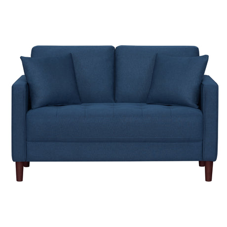 Cornwall Blue Loveseat - Ornate Home