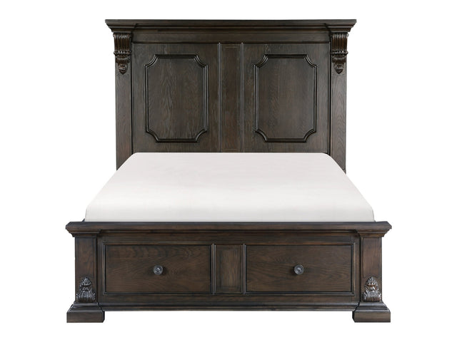Cornwall Espresso Eastern King Platform Bed - Ornate Home