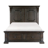 Cornwall Espresso Eastern King Platform Bed - Ornate Home