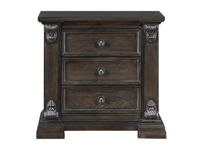 Cornwall Espresso Nightstand - Ornate Home