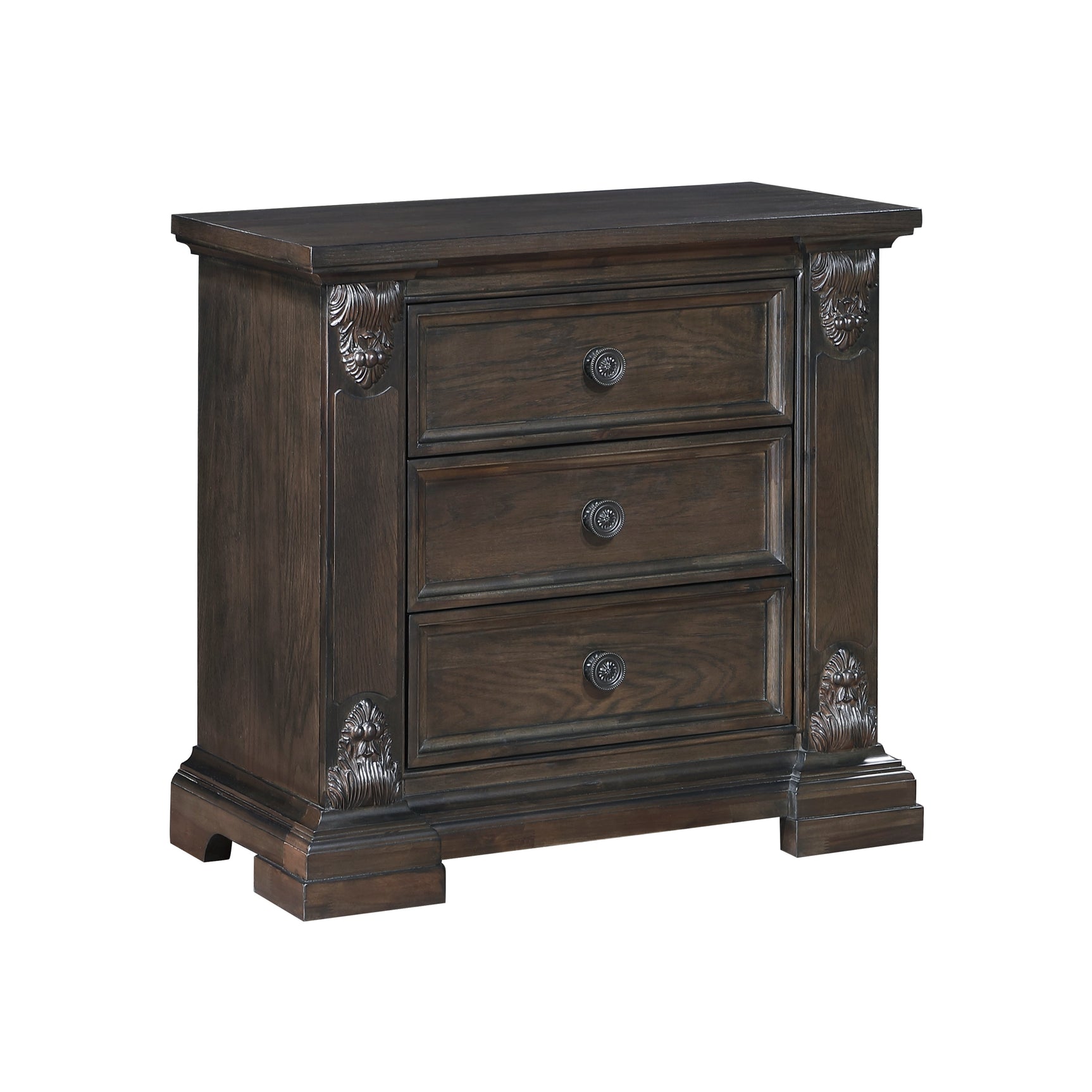 Cornwall Espresso Nightstand - Ornate Home