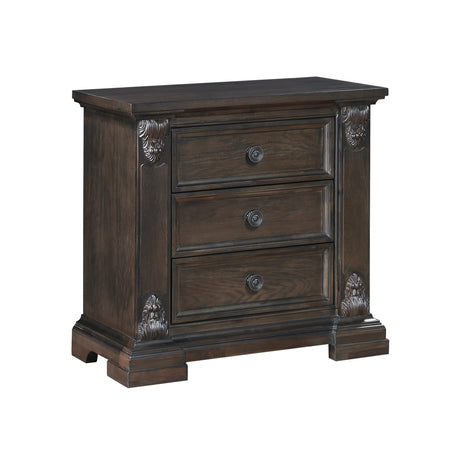 Cornwall Espresso Nightstand - Ornate Home