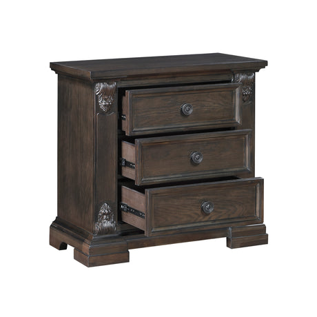 Cornwall Espresso Nightstand - Ornate Home
