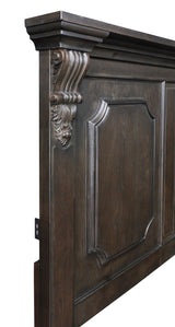 Cornwall Espresso Queen Platform Bed - Ornate Home