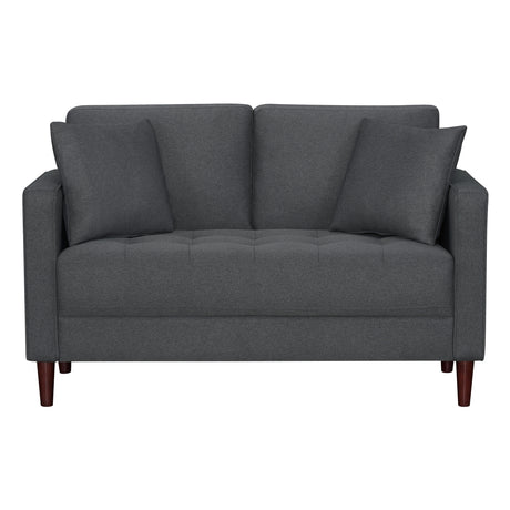 Cornwall Grey Loveseat - Ornate Home