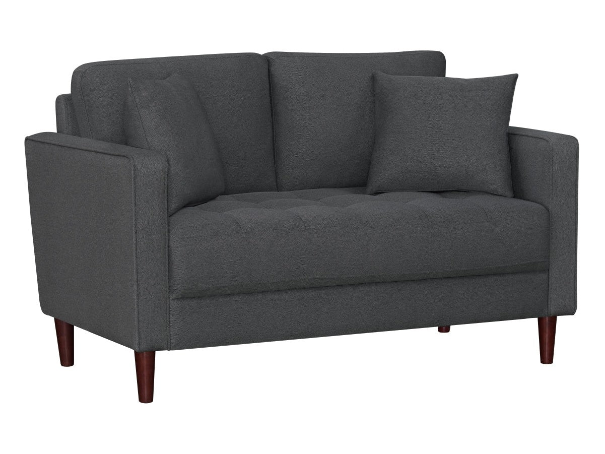 Cornwall Grey Loveseat - Ornate Home