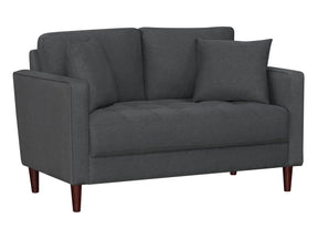 Cornwall Grey Loveseat - Ornate Home