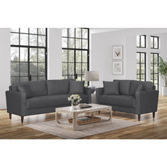 Cornwall Grey Loveseat - Ornate Home