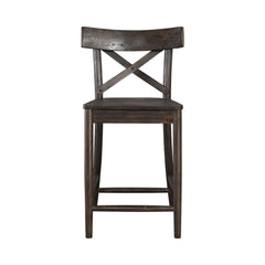 Coronado Chocolate 24'' Counter Stool - Ornate Home