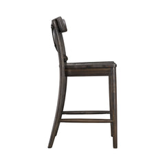 Coronado Chocolate 24'' Counter Stool - Ornate Home
