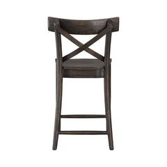 Coronado Chocolate 24'' Counter Stool - Ornate Home