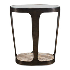 Coronado Dark Bronze Accent Table - Ornate Home