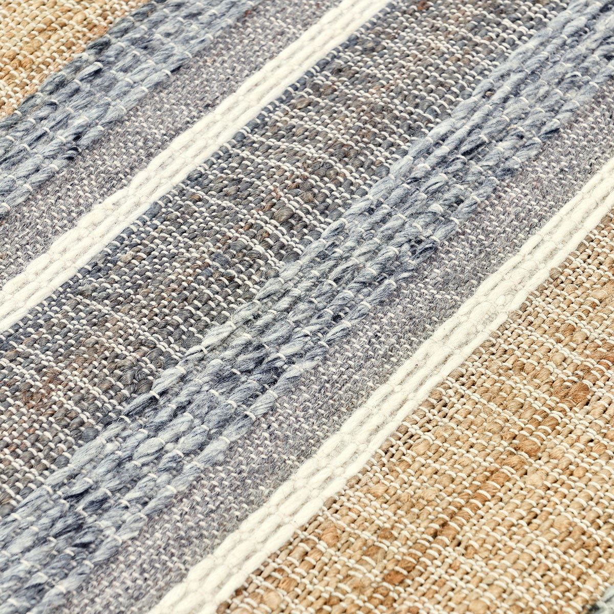 Coronado Natural Blue Multi Rug - Ornate Home