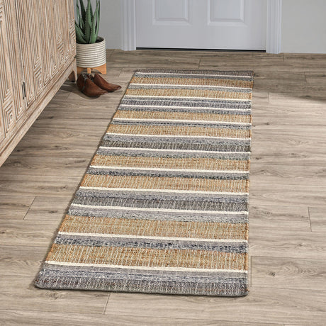 Coronado Natural Blue Multi Rug - Ornate Home