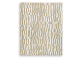 Corrbell Beige/White Large Rug (Online Special Price) - Ornate Home