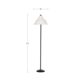 Corrina White Floor Lamp - Ornate Home