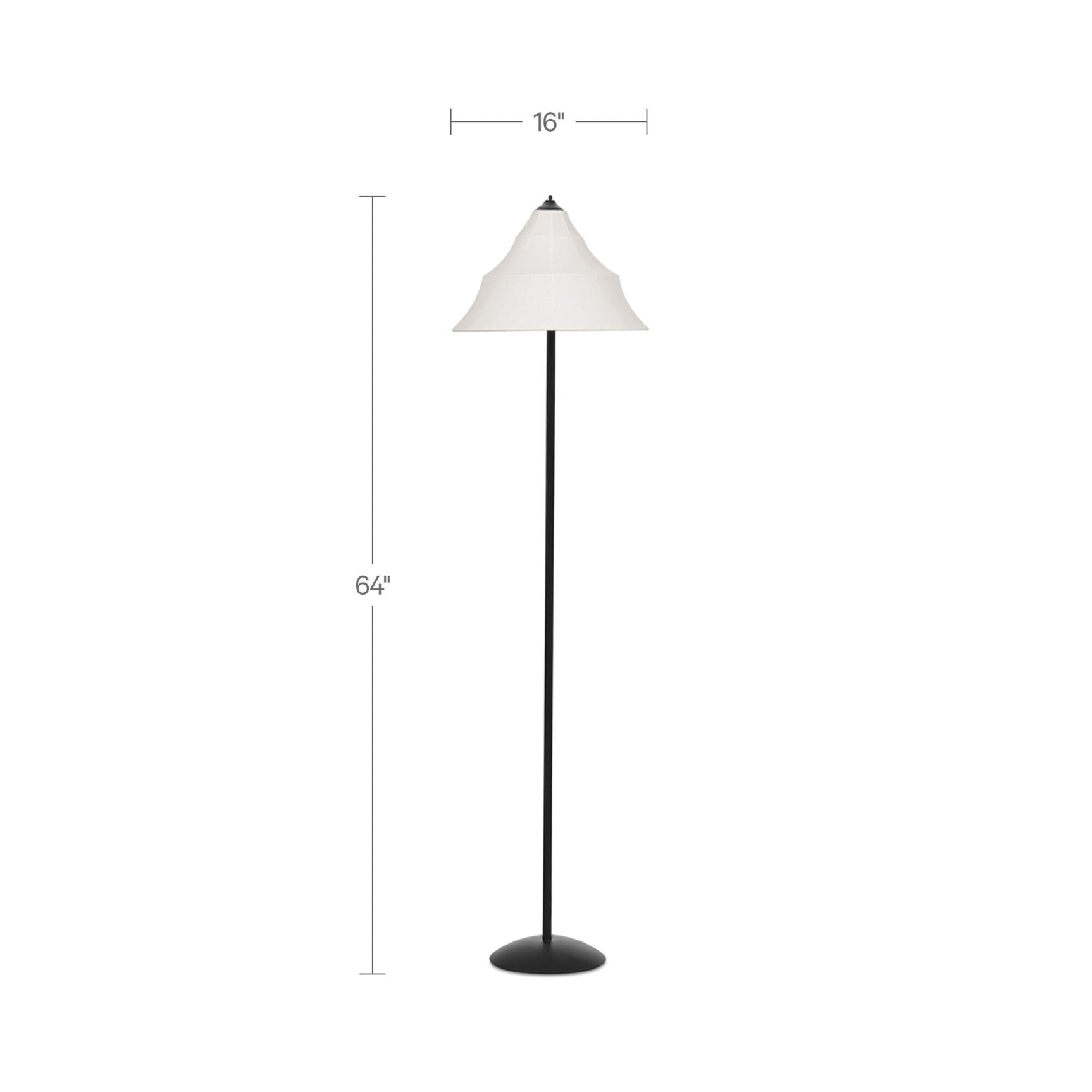 Corrina White Floor Lamp - Ornate Home
