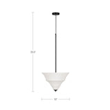 Corrina White Small Pendant Lamp - Ornate Home