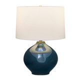 Corrine Deep Blue Table Lamp - Ornate Home