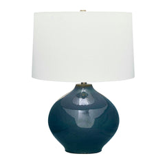 Corrine Deep Blue Table Lamp - Ornate Home
