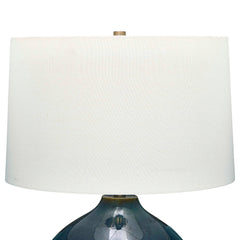 Corrine Deep Blue Table Lamp - Ornate Home
