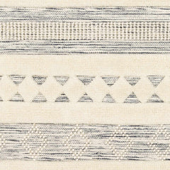 Corry Cream&Black Wool Rug - Clearance - Ornate Home