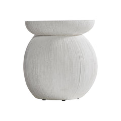 Corsica Stonecast Outdoor Accent Table - Ornate Home