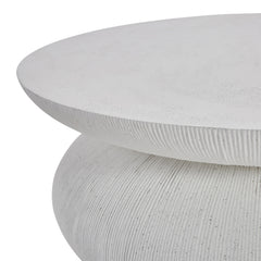 Corsica Stonecast Outdoor Cocktail Table - Ornate Home