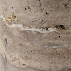 Cortado Brown/Gold Travertine Table Lamp - Ornate Home
