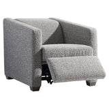 Cortina Grey Fabric Power Motion Chair - Ornate Home