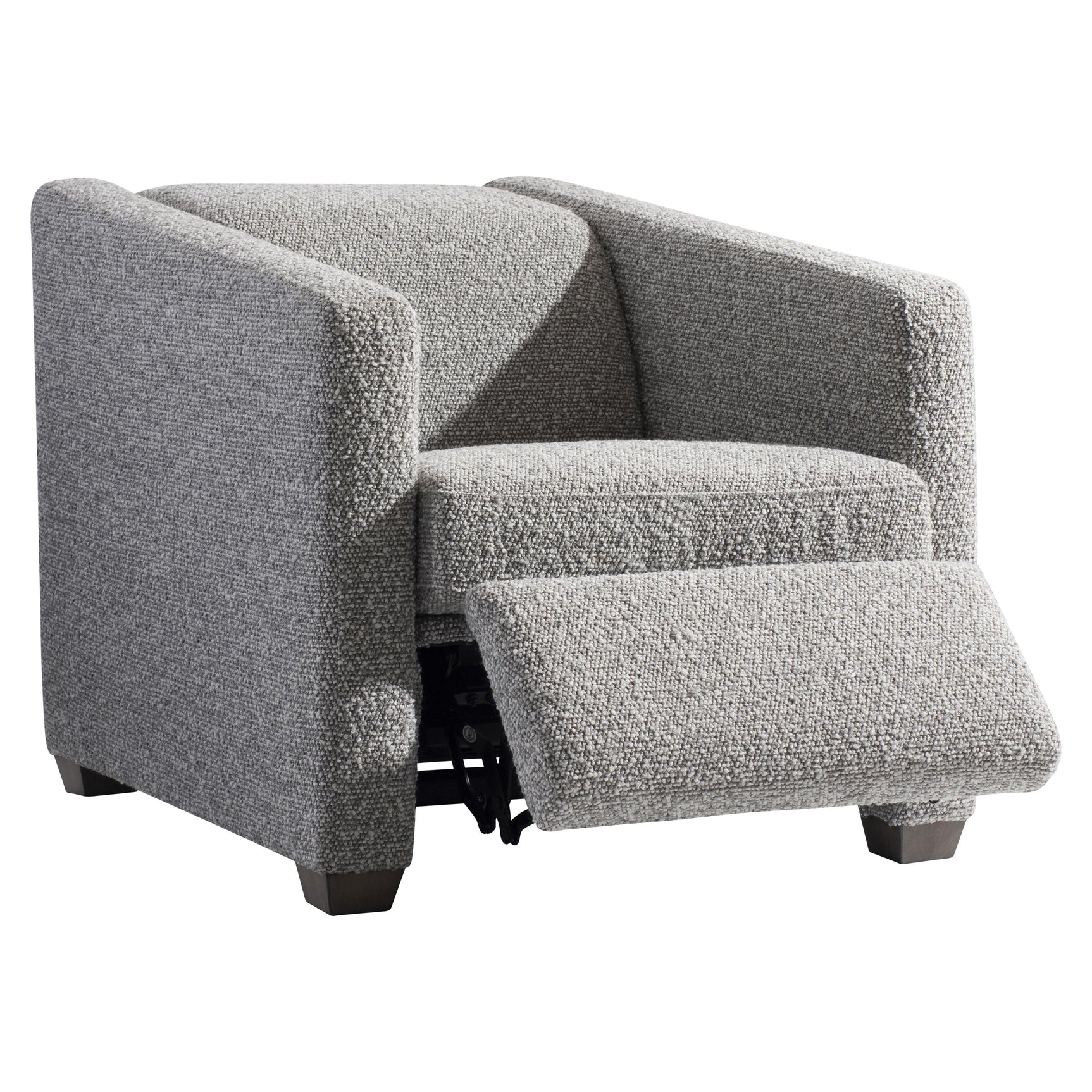 Cortina Grey Fabric Power Motion Chair - Ornate Home