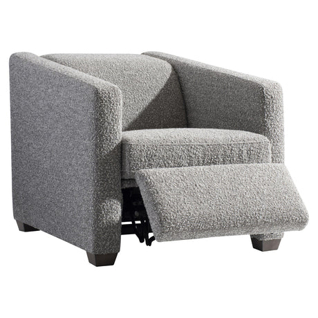 Cortina Grey Fabric Power Motion Chair - Ornate Home