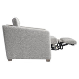 Cortina Grey Fabric Power Motion Chair - Ornate Home