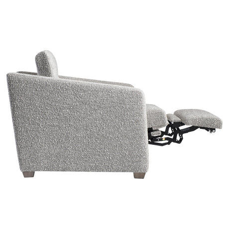 Cortina Grey Fabric Power Motion Chair - Ornate Home