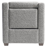 Cortina Grey Fabric Power Motion Chair - Ornate Home