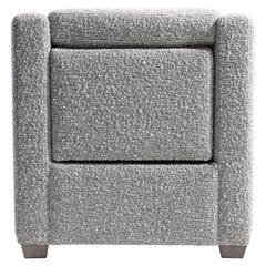 Cortina Grey Fabric Power Motion Chair - Ornate Home