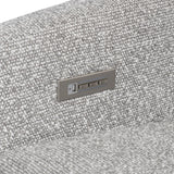 Cortina Grey Fabric Power Motion Chair - Ornate Home