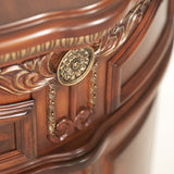 Cortina Honey Walnut Bedside Chest - Ornate Home