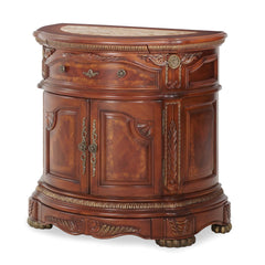 Cortina Honey Walnut Bedside Chest - Ornate Home