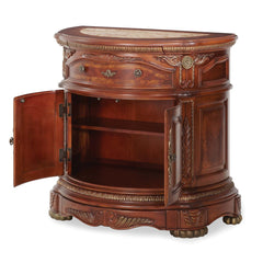 Cortina Honey Walnut Bedside Chest - Ornate Home