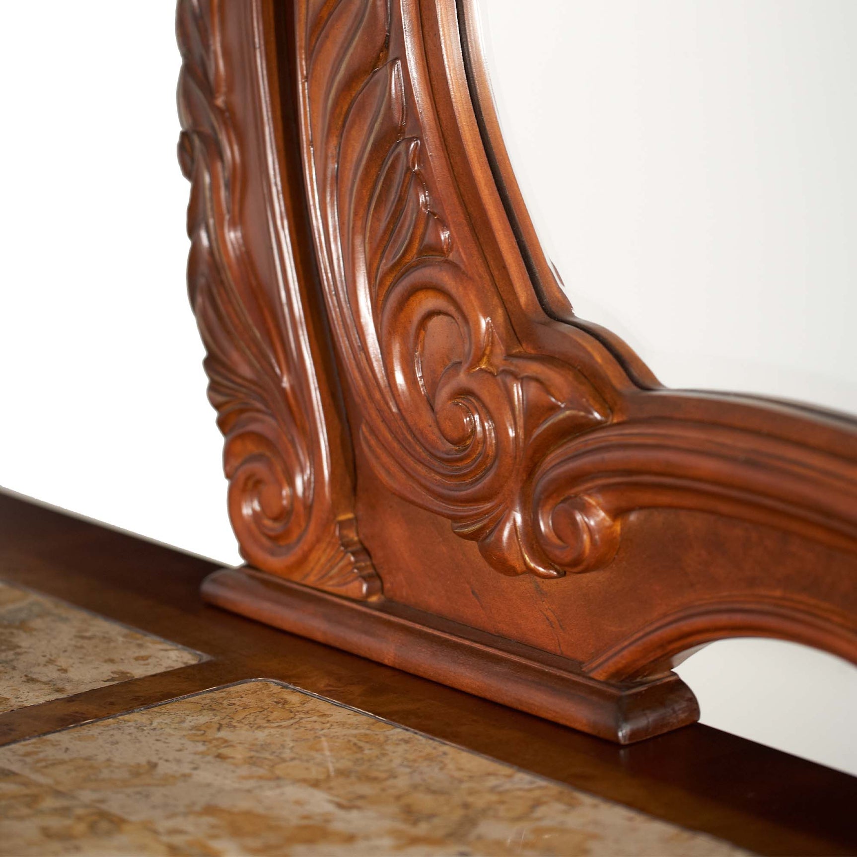 Cortina Honey Walnut Dresser & Mirror - Ornate Home