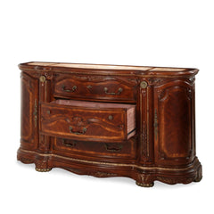 Cortina Honey Walnut Dresser - Ornate Home